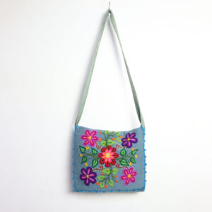 Morral floreado A4